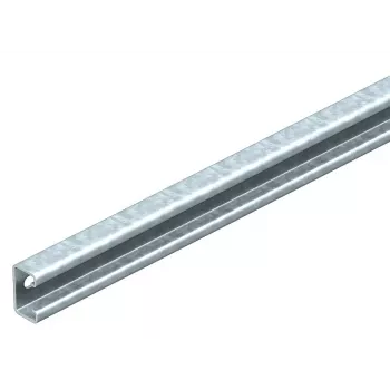 OBO Bettermann Σειρά MS Ράγα συναρμολόγησης προφίλ C 40x22 mm, χάλυβας θερμά γαλβανισμένος, μήκος 4920 mm, με σχισμές 6007244