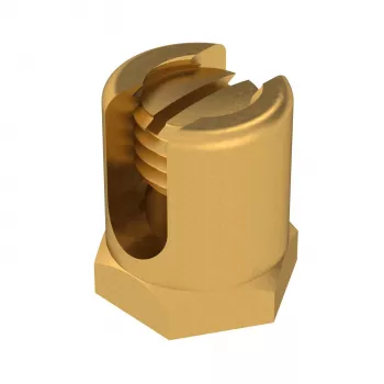 OBO BETTERMANN Βίδα γείωσης M6 25mm Ορείχαλκος με σπείρωμα στερέωσης EKL 25 (6404006)