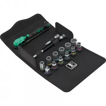 Wera 8100 SA 13 Zyklop Speed Κεφαλή καστάνιας 1/4 ίντσες υποδοχή, 152 mm, Χρώμιο-Βανάδιο 05004022001