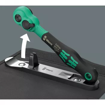 Wera 8100 SA 13 Zyklop Speed Κεφαλή καστάνιας 1/4 ίντσες υποδοχή, 152 mm, Χρώμιο-Βανάδιο 05004022001
