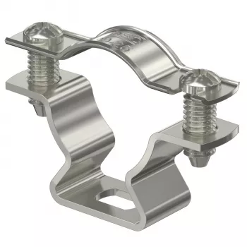 OBO BETTERMANN ASL 733 25 A2 Σφιγκτήρας απόστασης με οβάλ οπή, ανοξείδωτο χάλυβα A2, 25 mm 1362986