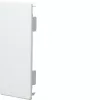 HAGER Ακροκαπάκι για σχάρα καλωδίων FB 60x130mm, κυκλοφοριακό λευκό (FB6013069016)