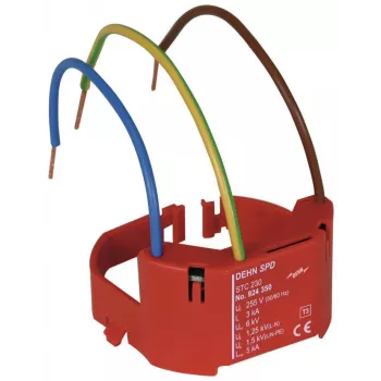 DEHN STC 230 συσκευή προστασίας από υπέρταση Τύπου 3, 230 V, σύνδεση ακροδεκτών, κόκκινο 924350