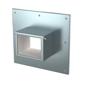 OBO BETTERMANN PLM WC 0810 FS περιλαίμιο σύνδεσης τοίχου, 3 και 4 πλευρών, γαλβανισμένος χάλυβας, 80x100 mm 7218126