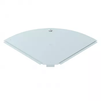 OBO BETTERMANN RBD 90 300 DD κάλυμμα για γωνία 90°, πλάτος 300mm, χάλυβας, γαλβανισμένος με ταινία 6036956