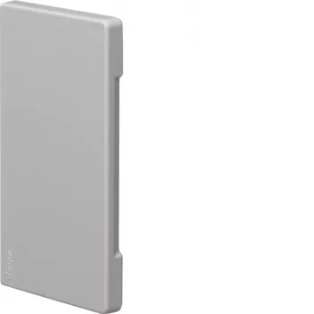 Hager BR 65x130mm χωρίς αλογόνα τερματικό κάλυμμα κοπής, ανοιχτό γκρι BR6513067035