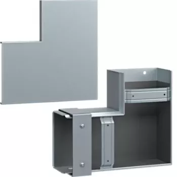 Hager FWK-Plus Επίπεδη γωνία 100x150 mm θερμά γαλβανισμένη για πυροπροστασία καναλιών καλωδίων FWKP1001505VERZ