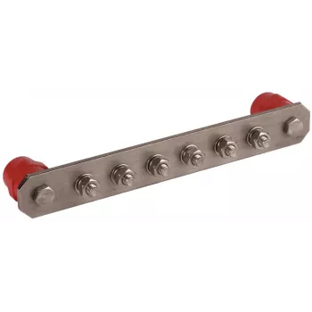 DEHN 472209 ράγα ισοδυναμικής σύνδεσης M10 V2A 295x40mm χωρίς κάλυμμα