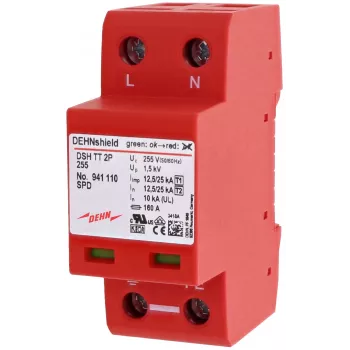 DEHN DEHNshield DSH TT 2P 255 Τύπος 1+2 αλεξικέραυνο ρεύματος 941110