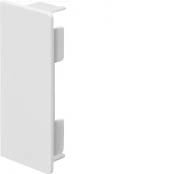 Hager LF4009069016 Ακροκαλύπτρα για κανάλι καλωδίων LF 40x90mm, χωρίς αλογόνα, λευκό κυκλοφορίας (RAL 9016)