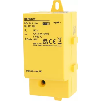 DEHN DEHNbox DBX TC B 180 Απαγωγός κεραυνικού ρεύματος Typ 1 3-πολικός 230/400V 180kA IP65 922220