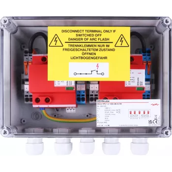 DEHN Κουτί σύνδεσης γεννήτριας IP65, 2 MPPT, 2 Strings ανά MPPT, 1000 V DC (900976)
