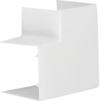 Hager LFF6006059016 Επίπεδη γωνία 60x60 mm Λευκό