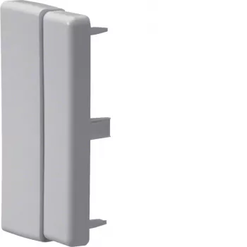 Hager LFF6011067035 Ακροκαλύπτρα για κανάλι καλωδίων 60x110mm, γκρι ανοιχτό