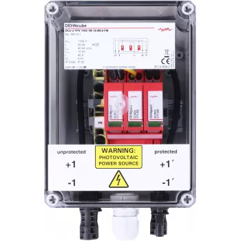 DEHN DCU 2 YPV 1100 1S MC4 FM DCU 2 FM GAK Type 2 συσκευή προστασίας από υπέρταση για φωτοβολταϊκές εγκαταστάσεις (900911,0)