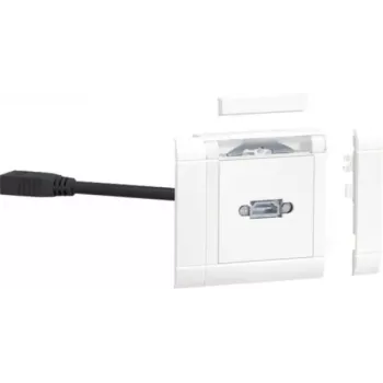 Hager GMSET019016 Υποδοχή HDMI για συστήματα καναλιών στηθαίου