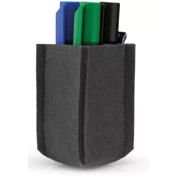 magnetoplan magnetoTray μικρή θήκη στυλό, γκρι τσόχα, 100% ανακυκλωμένο PET, μαγνητική 1227601