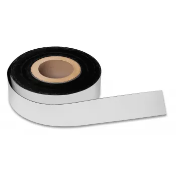Magnetoplan Μαγνητική Ταινία, PVC, Λευκό, 40 mm x 30 m, πάχος 0,6 mm, για πίνακες σχεδιασμού 51053340