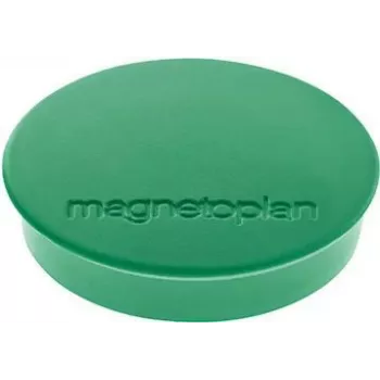 Magnetoplan Discofix Στρογγυλός μαγνήτης Standard, πράσινος με συμπαγή πυρήνα φερρίτη, δύναμη συγκράτησης περ. 0,7 kg (1664205)