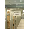 Magnetoplan 52625 άγκιστρο τοίχου γενικής χρήσης, εσωτερικού χώρου, λευκό (1 τεμ.)