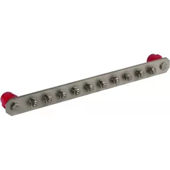 DEHN PAS I 10AP M10 V2A ράγα ισοδυναμικής σύνδεσης 435 mm ανοξείδωτο ατσάλι 472219