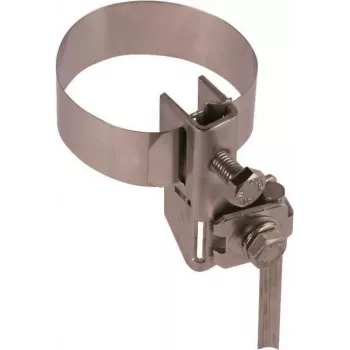 DEHN BRS 27.89 AK1X10 2X6.8 V2A ανοξείδωτο ατσάλι σφιγκτήρας σωλήνα για αλεξικέραυνο 540103
