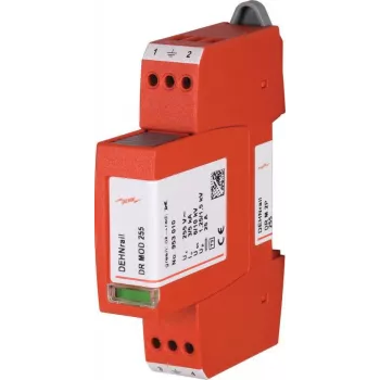DEHNrail DR M 2P 255 Τύπος 2 απαγωγός υπέρτασης, 2-πολικός, 255 V AC, 40 kA, ράγα DIN 953200