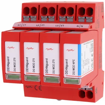 DEHN DG MP TT 275 Type 2 συσκευή προστασίας από υπέρταση 3+1 (942310)