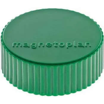 MAGNETOPLAN HOLTZ Discofix Στρογγυλός μαγνήτης Magnum, πράσινος, συμπαγής πυρήνας φερρίτη, δύναμη συγκράτησης 2,0 kg 1660005
