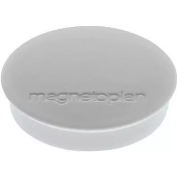 Magnetoplan Discofix Στρογγυλός μαγνήτης Standard γκρι συμπαγής πυρήνας φερρίτη 0,7 kg δύναμη συγκράτησης 1664201