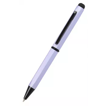 ONLINE Schreibgeräte Hexagon Stylus στυλό διαρκείας μωβ με μπλε μελάνι και ενσωματωμένο stylus 21033/3D