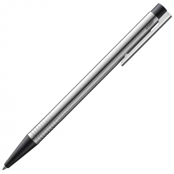 LAMY Logo Στυλό διαρκείας Μαύρο ματ Ανοξείδωτο ατσάλι με μαύρη μύτη M16 1203800