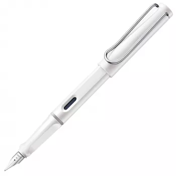 LAMY safari Στυλό με πένα Λευκό με λεπτή μύτη 1219677