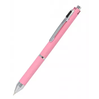 ONLINE Στυλό 4 χρωμάτων Multipen Ροζ, Κόκκινο/Μπλε/Μαύρο/Γκρι 32075/3D