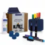MAGNETOPLAN HOLTZ Whiteboard Essentials Kit Μπλε - Γόμα & Μαγνητική βάση (1230914)