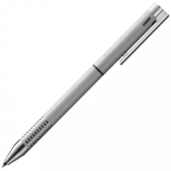 LAMY logo twin pen Στυλό πολλαπλών λειτουργιών, Ασημί, μαύρο μελάνι 1217730