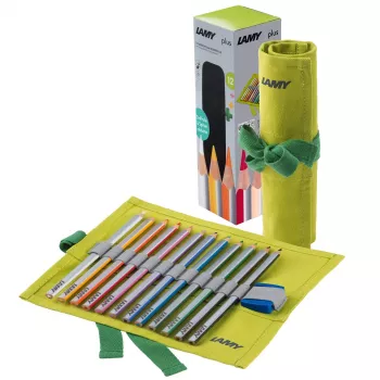 LAMY Plus Σετ χρωματιστών μολυβιών με ξύστρα (12 χρώματα) 1226068