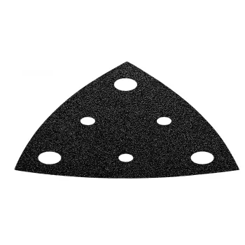 FEIN 80mm Delta Φύλλα λείανσης με Velcro κόκκος P40, διάτρητα, συσκευασία 35 τεμ. 63717236010