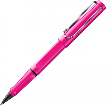 LAMY safari Στυλό roller ροζ με μπλε μελάνι (1240195)