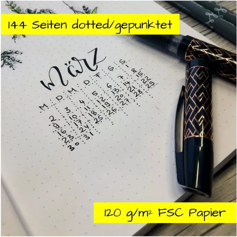 ONLINE Bullet Journal Spotlights Rose A5 πουά μαλακό εξώφυλλο πολύχρωμο 70042