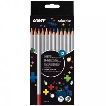 LAMY colorplus ξυλομπογιές ανάμεικτες 12 τεμ. (1240239)