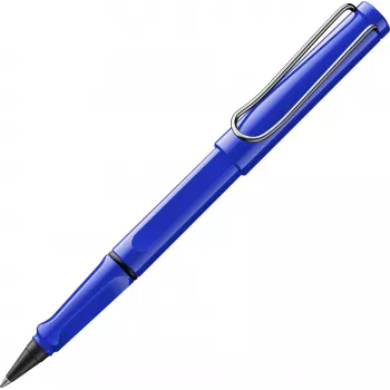 LAMY Safari στυλό roller μπλε γυαλιστερό με μπλε μελάνι 1240186