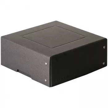 FALKEN PURE κουτί αποθήκευσης 200x200mm για 1050 φύλλα, μαύρο, 21x21x8,5 cm 22001752000F