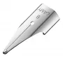 LAMY Z50 Ανταλλακτική μύτη πλατιά (B) Γυαλισμένο ανοξείδωτο ατσάλι, συσκευασία 5 τεμ. 1215055