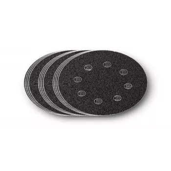 FEIN Σετ δίσκων λείανσης με Velcro 115 mm, 15 τεμ., κόκκοι P40/P60/P80, 8 οπών 63717233020