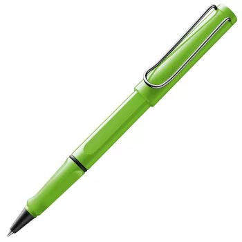 LAMY Safari Στυλό roller Πράσινο με εργονομική λαβή και μεταλλικό κλιπ 1230640