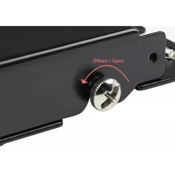 GoodConnections Alcasa GC-N0130 Cat6a θωρακισμένη μονάδα RJ45 Keystone - 10GbE, 22-26 AWG, Μαύρο