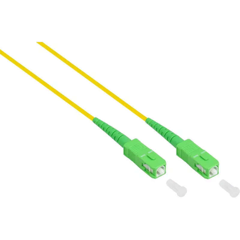 GoodConnections 1m OS2 Singlemode Simplex LWL Καλώδιο Patch SC/APC σε SC/APC, LSZH, 9/125µm LW-S901SASA