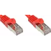 GoodConnections Cat. 5e SF/UTP Καλώδιο Patch, Κόκκινο, 1m 855R-010