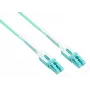 Good Connections OM3 Duplex Multimode LWL Καλώδιο Patch LC/LC Uniboot LSZH Aqua 15m (LW-U815LC3)